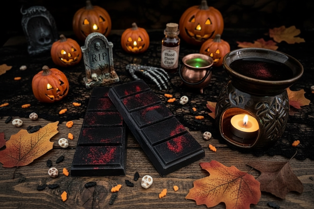 Haliwax Halloween wax melts and room spray bundle, hand-poured in Halifax, Yorkshire