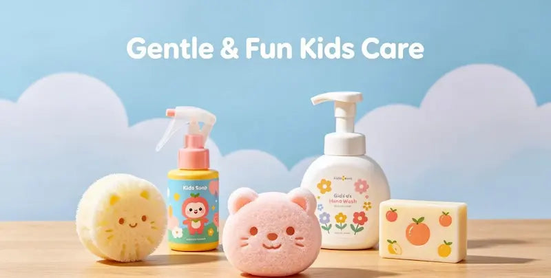 Gentle and fun kids bath and body care products from Haliwax Melts and Scents