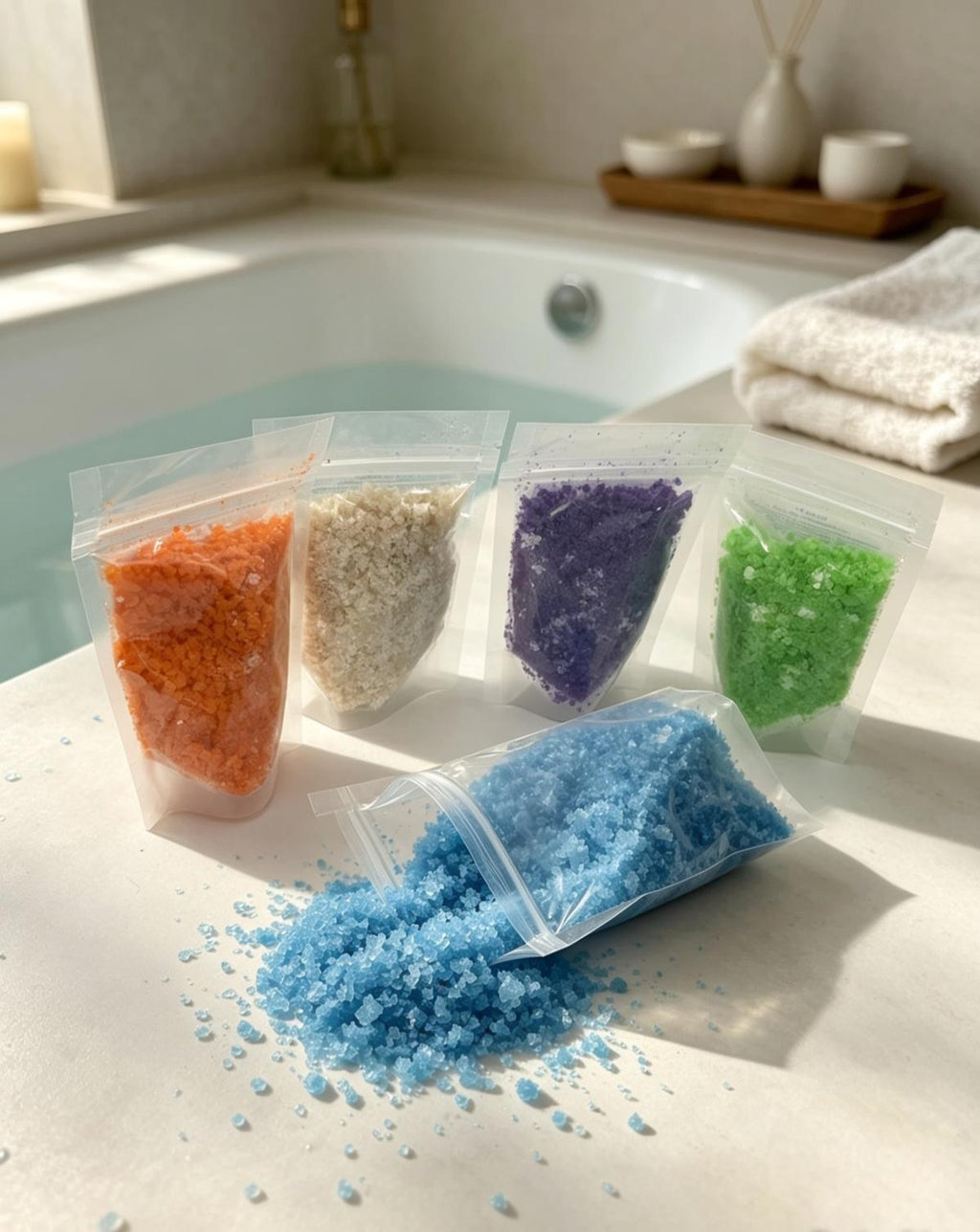 Foaming Bath Salts