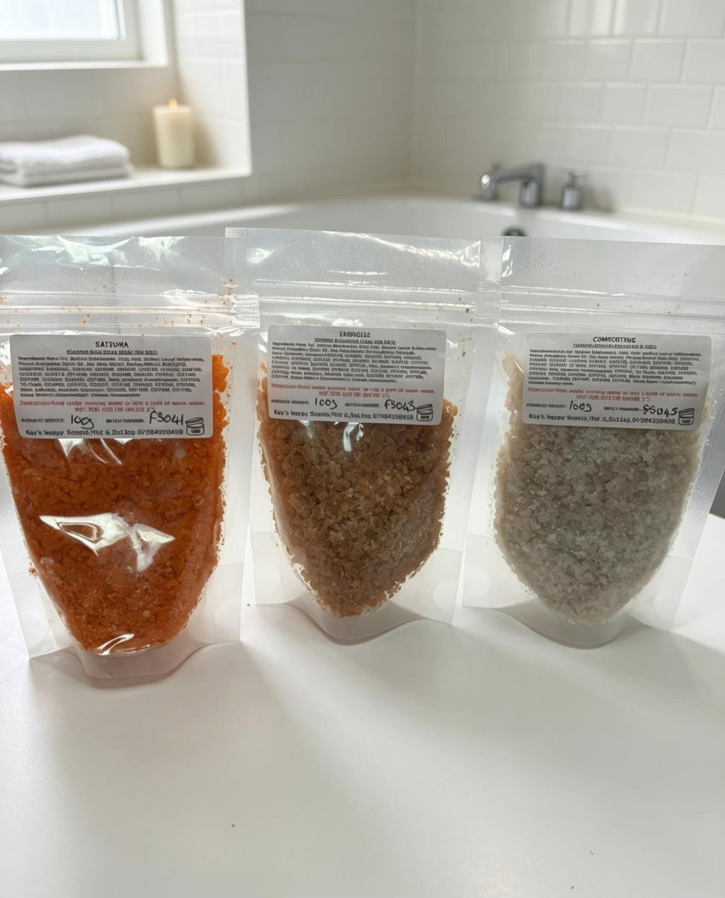 Foaming Bath Salts