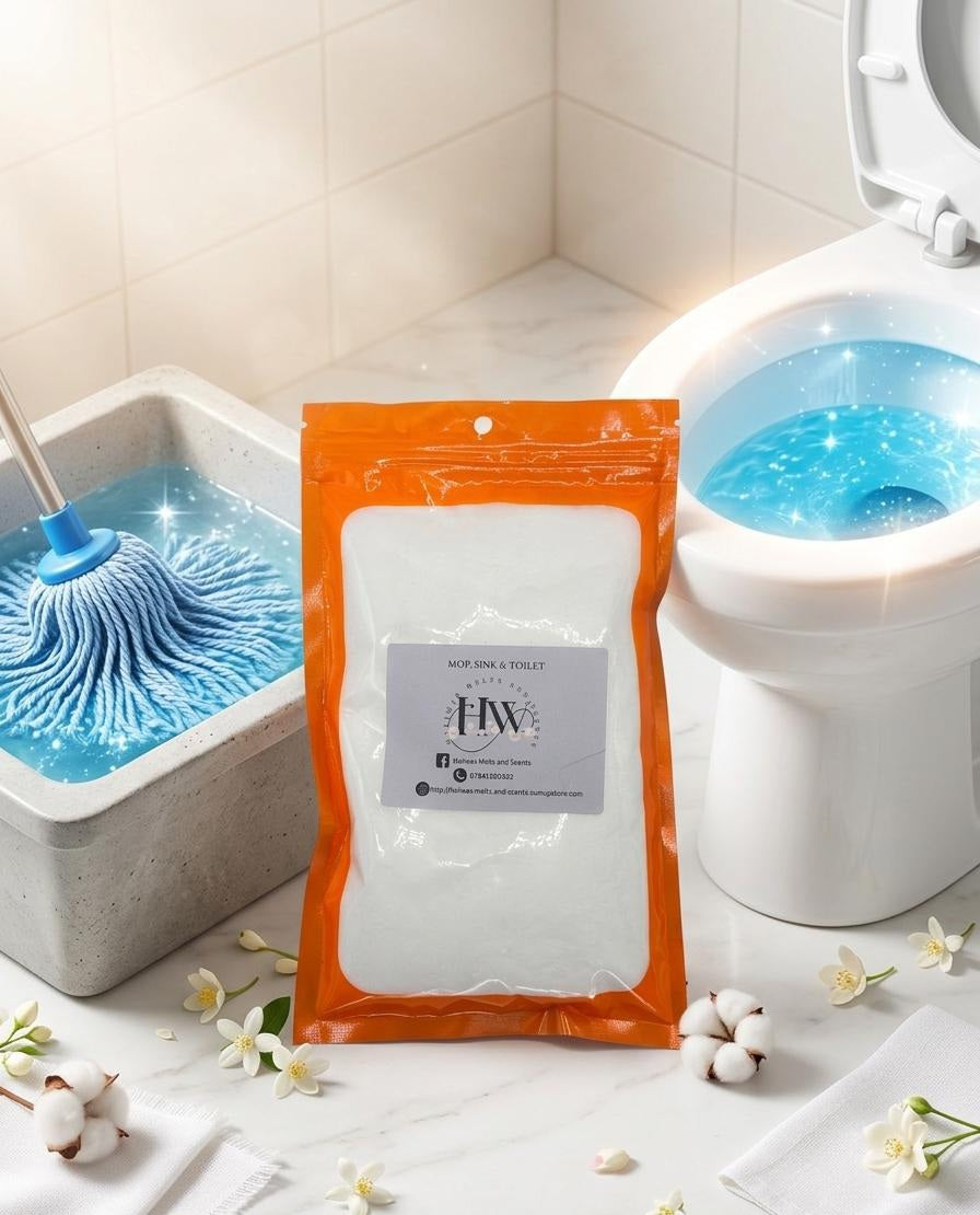 Mop, Sink and Toilet Powder