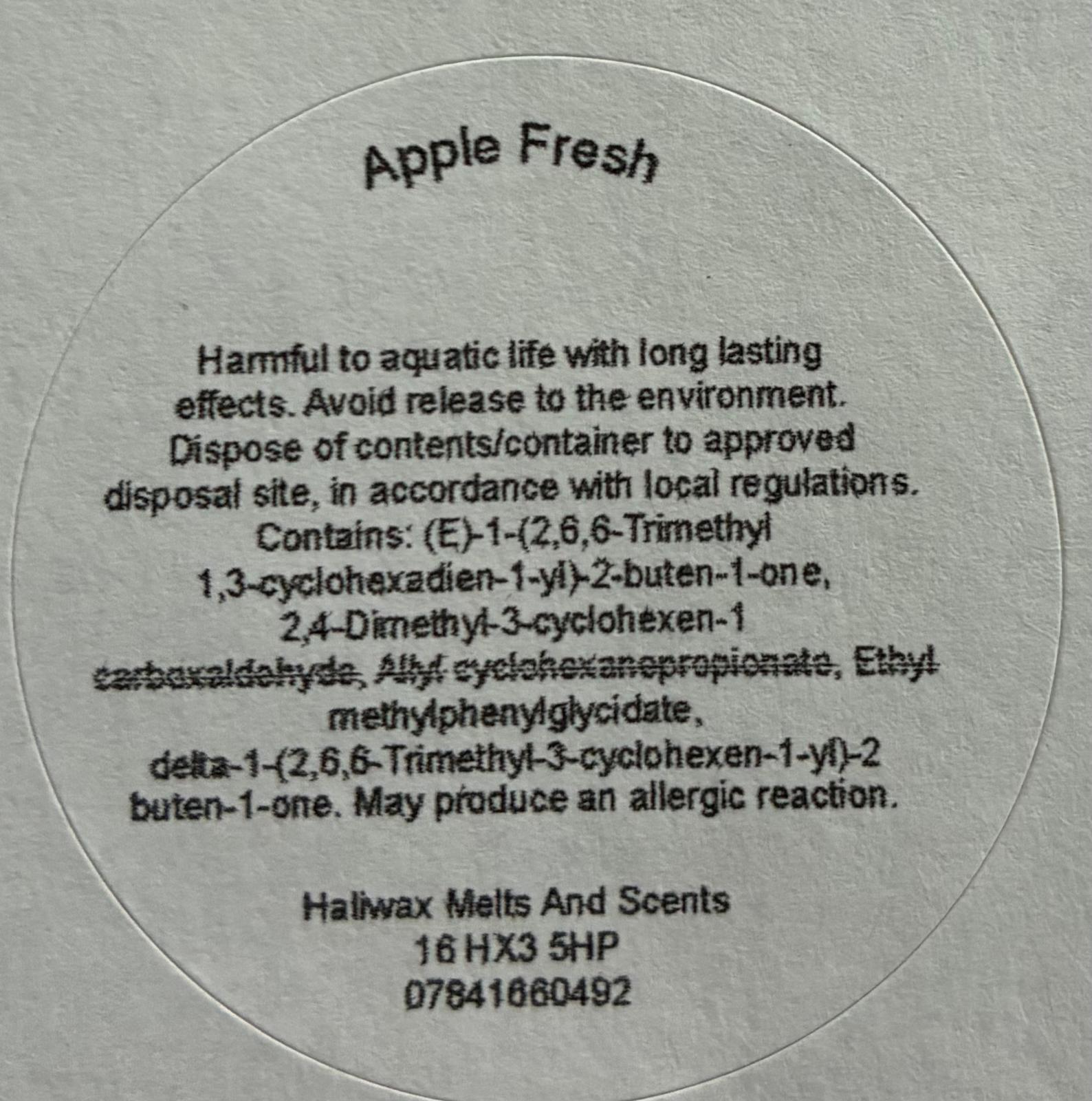 Fruit Inspired Wax Melts