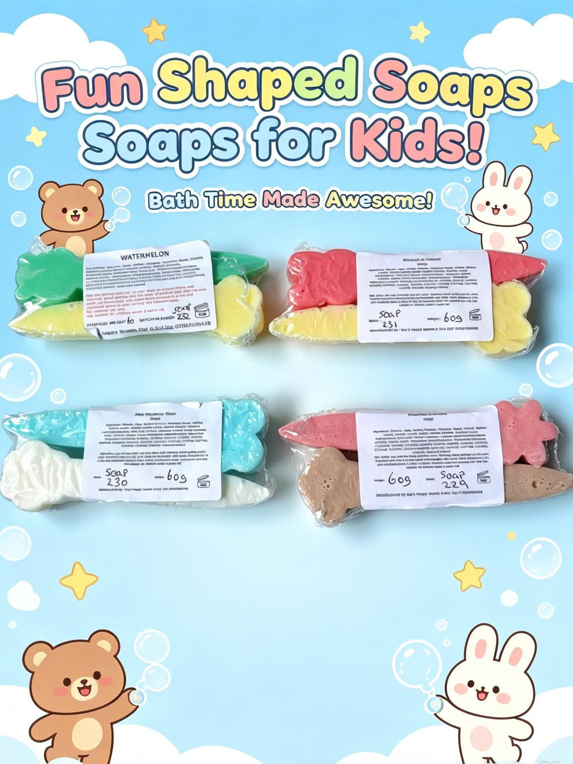 Kids Soap Cray-ons