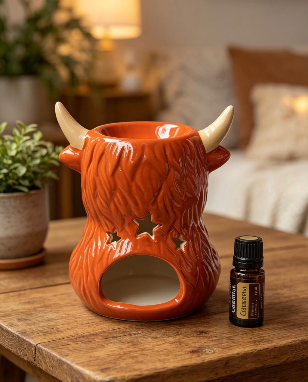 Highland Cow Oil Burner & Wax Melt Warmer