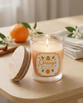 Orange Scented Candle
