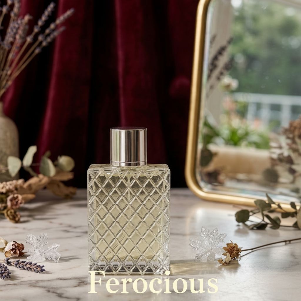 Ferocious men's body fragrance oil by Haliwax