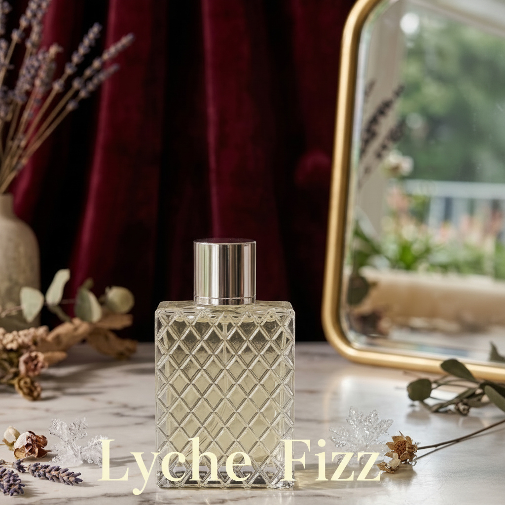 Lychee Fizz women's body fragrance oil by Haliwax