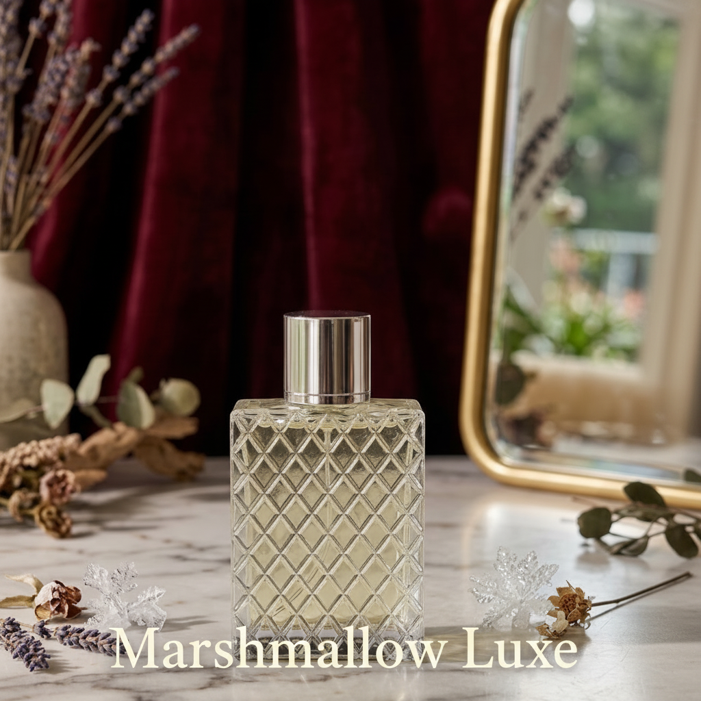 Marshmallow Luxe women's body fragrance oil by Haliwax
