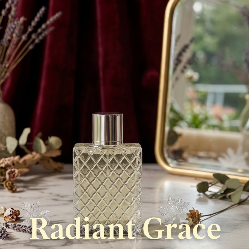 Radiant Grace women's body fragrance oil by Haliwax