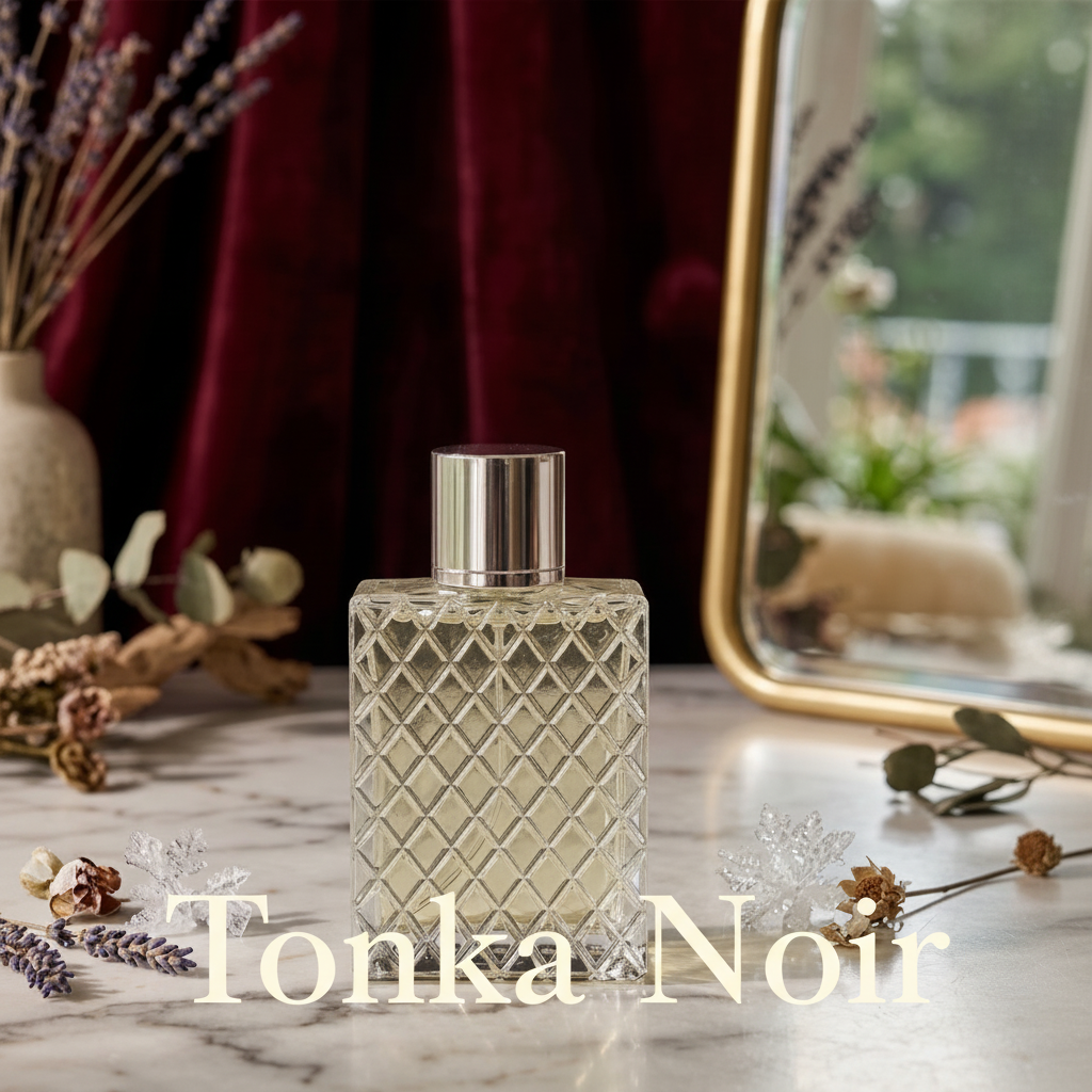 Tonka Noir women's body fragrance oil by Haliwax