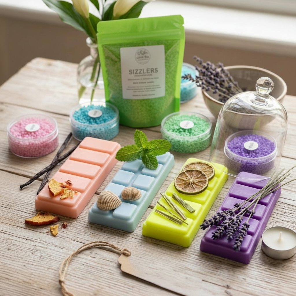 Wax Melts & Sizzlers with large pack